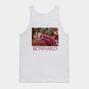 Misia on a Divan by Pierre Bonnard Tank Top